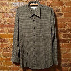 L Geoffrey Beene Button Dress Shirt